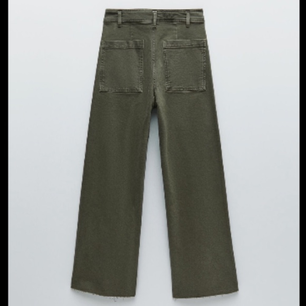 NWT Zara ZW the marine straight jeans - Picture 2 of 9